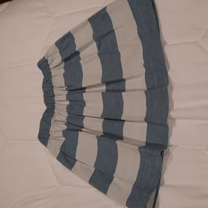 Gap denim blue striped skirt, sz S